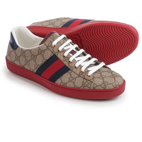 gucci sneaker ace sale|gucci ace gg suede sneakers.